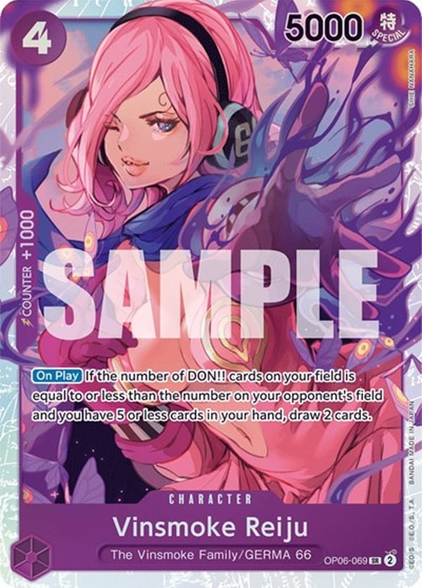 Vinsmoke Reiju (069) OP06-069 — English OP-06 printing