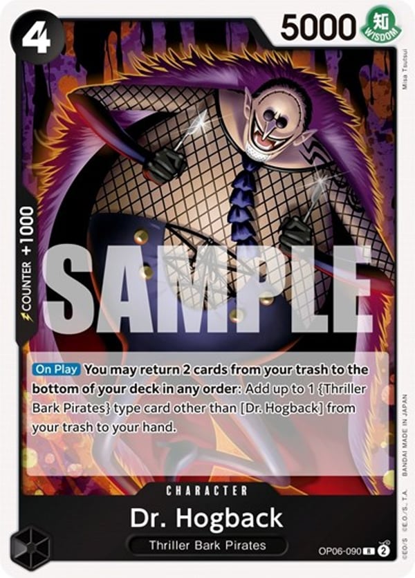Dr. Hogback OP06-090 — English OP-06 printing