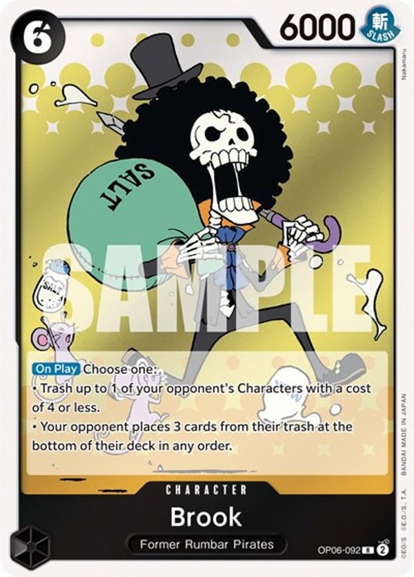 Brook OP06-092 — English OP-06 printing