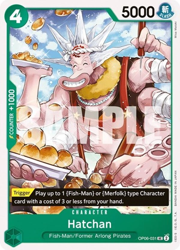 Hatchan OP06-031 — English OP-06 printing