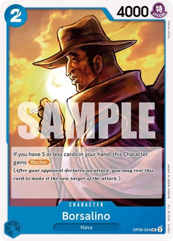 Borsalino OP06-054 — English OP-06 printing