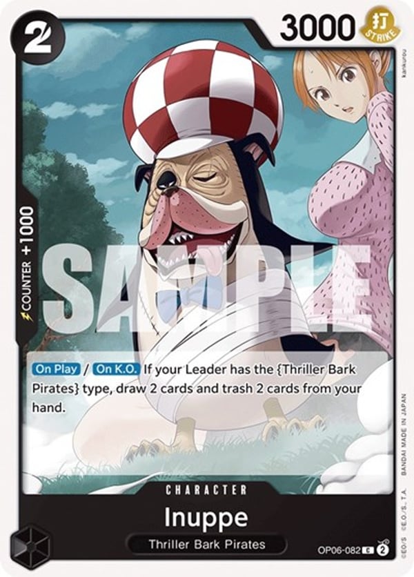 Inuppe OP06-082 — English OP-06 printing