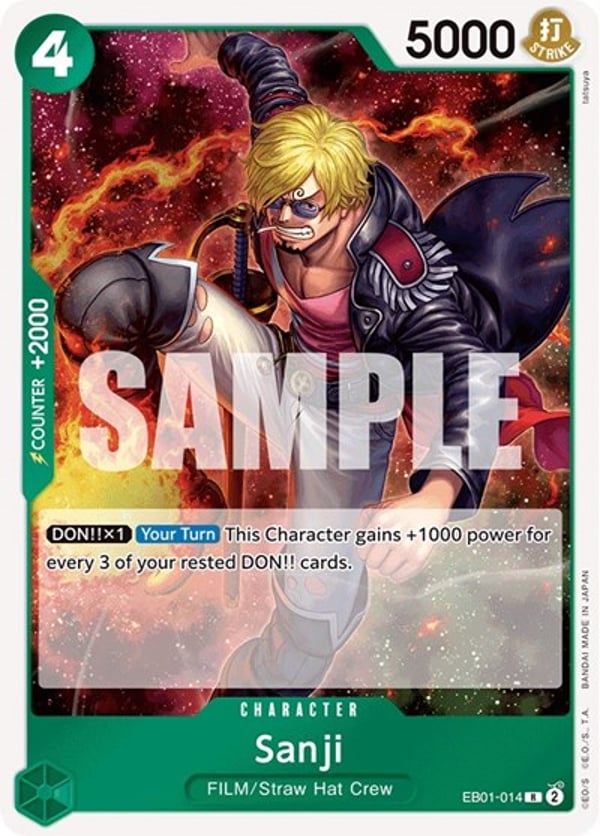 Sanji EB01-014 — English EB-01 printing