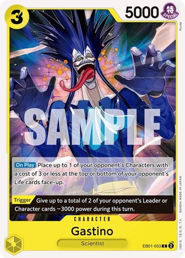 Gastino EB01-053 — English EB-01 printing