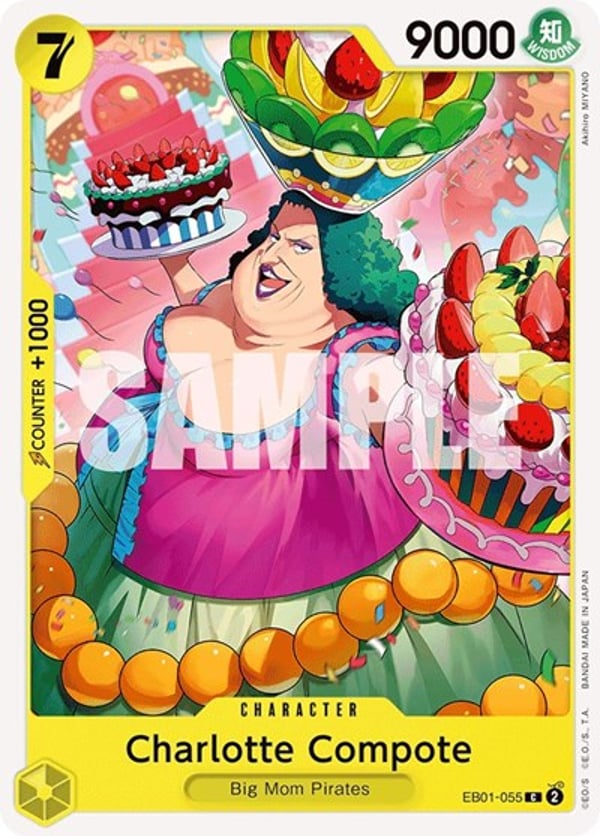 Charlotte Compote EB01-055 — English EB-01 printing