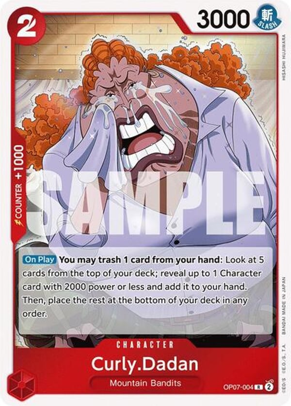 Curly.Dadan OP07-004 — English OP-07 printing