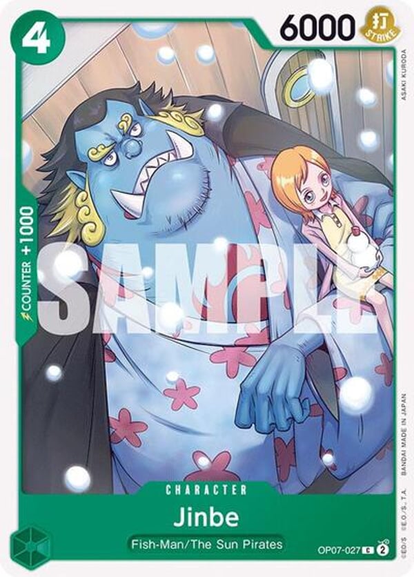 Jinbe (027) OP07-027 — English OP-07 printing