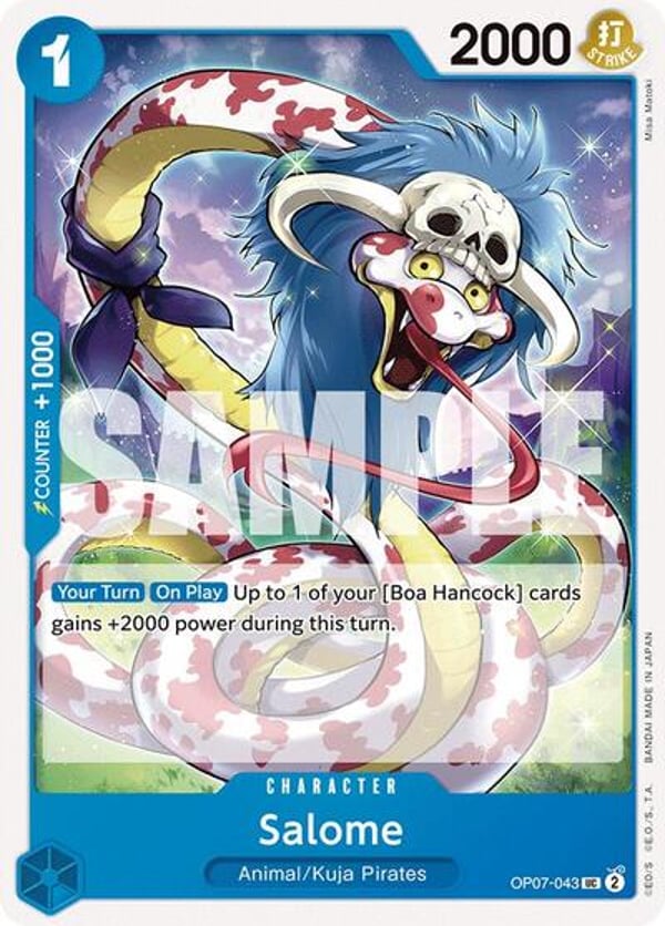 Salome OP07-043 — English OP-07 printing