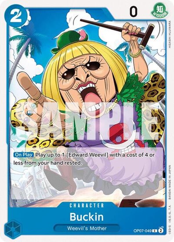 Buckin OP07-049 — English OP-07 printing