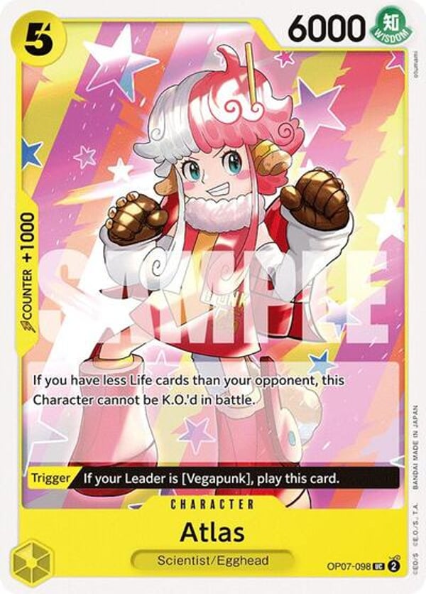 Atlas OP07-098 — English OP-07 printing