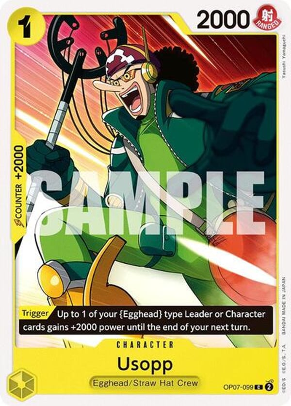 Usopp OP07-099 — English OP-07 printing