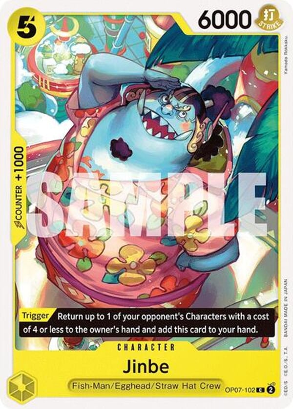 Jinbe (102) OP07-102 — English OP-07 printing
