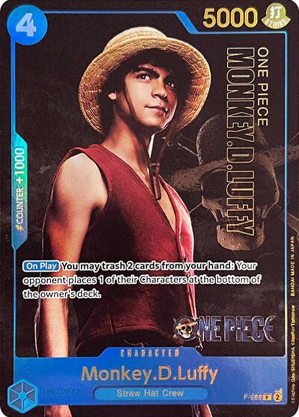 Monkey.D.Luffy (055) (Premium Card Collection -Live Action Edition-)
