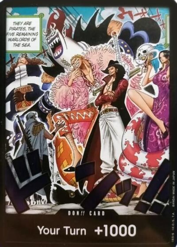 DON!! Card (Alternate Art)  — English OP-07 printing