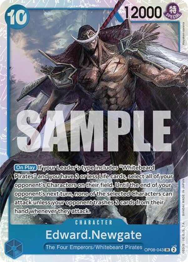 Edward.Newgate OP08-043 — English OP-08 printing