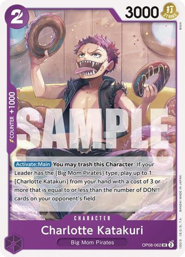 Charlotte Katakuri (062) OP08-062 — English OP-08 printing