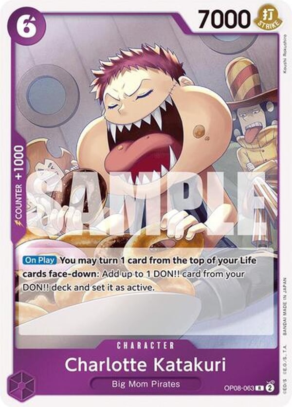 Charlotte Katakuri (063) OP08-063 — English OP-08 printing