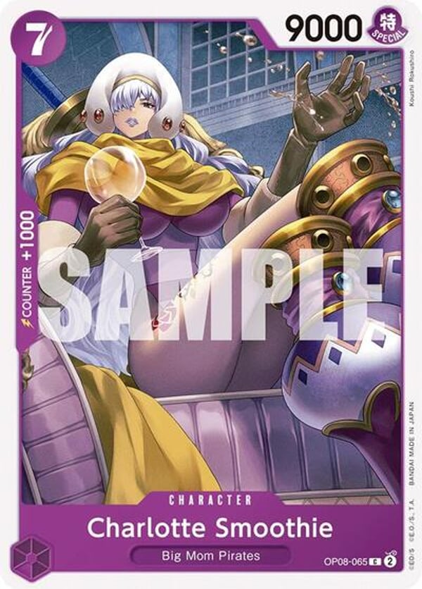 Charlotte Smoothie OP08-065 — English OP-08 printing