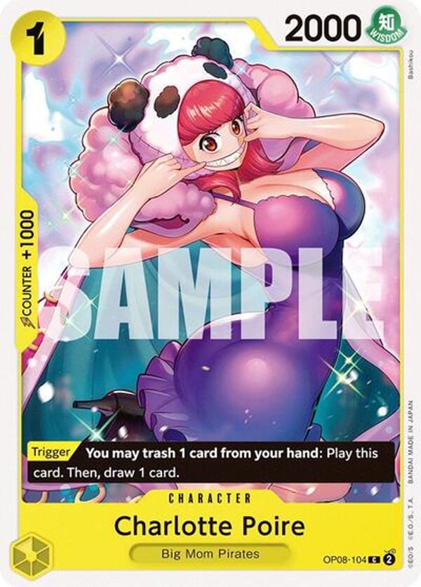 Charlotte Poire OP08-104 — English OP-08 printing