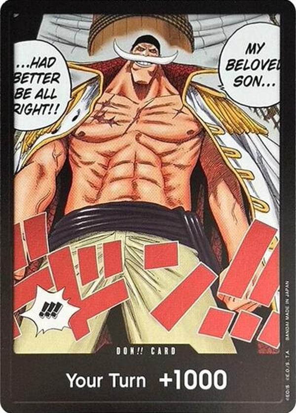 DON!! Card (Alternate Art)  — English OP-08 printing