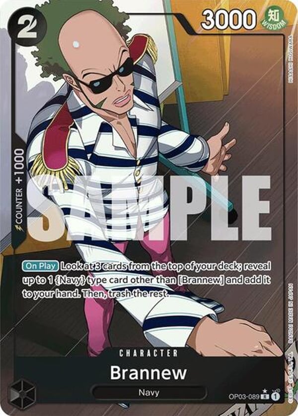 Brannew (Full Art) OP03-089 — English PRB-01 printing