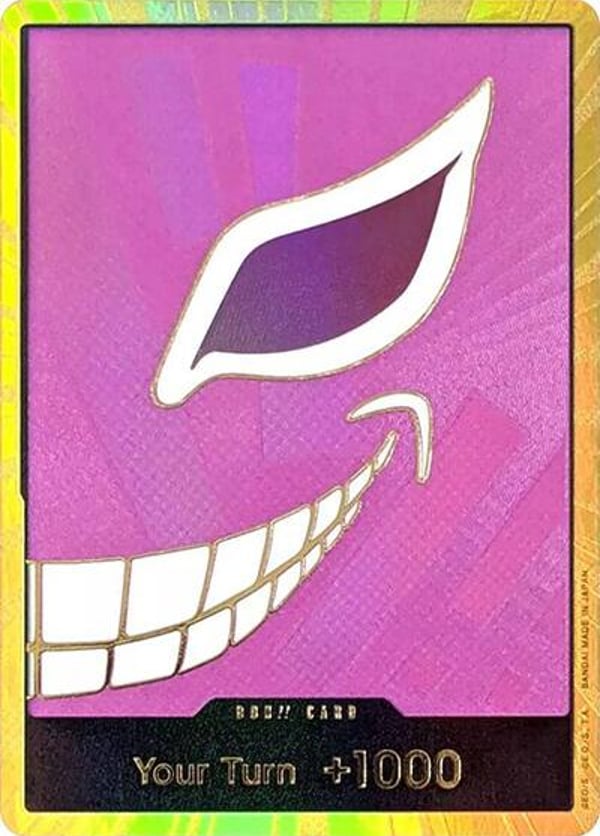 DON!! Card (Donquixote Doflamingo) (Gold)