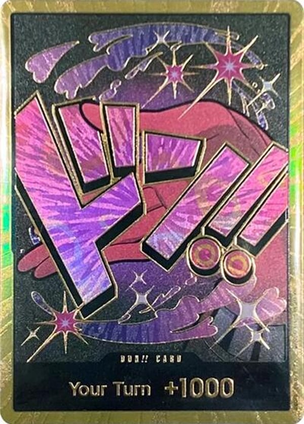 DON!! Card (Reiju) (Gold)  — English PRB-01 printing