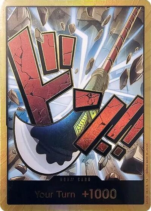 DON!! Card (Whitebeard) (Gold)  — English PRB-01 printing