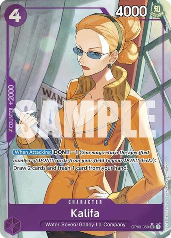Kalifa (Full Art) OP03-060 — English PRB-01 printing
