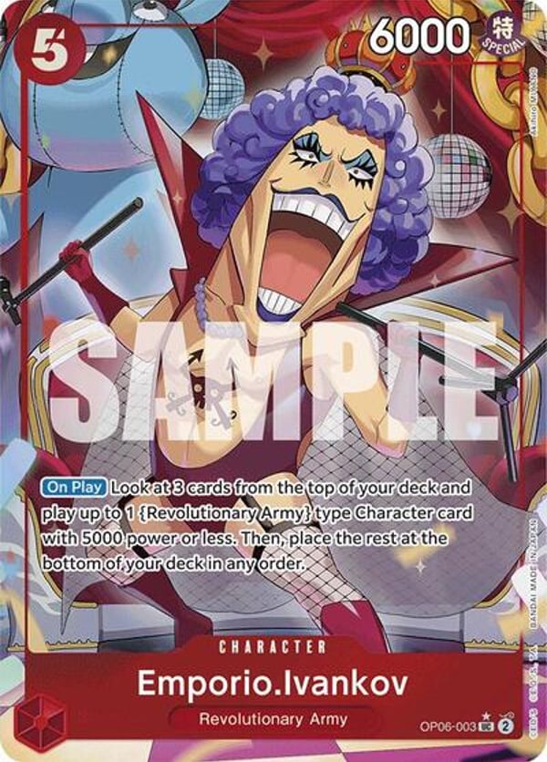 Emporio.Ivankov (Full Art) OP06-003 — English PRB-01 printing