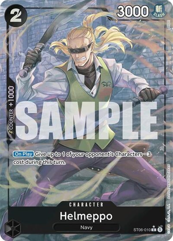 Helmeppo (Full Art) ST06-010 — English PRB-01 printing