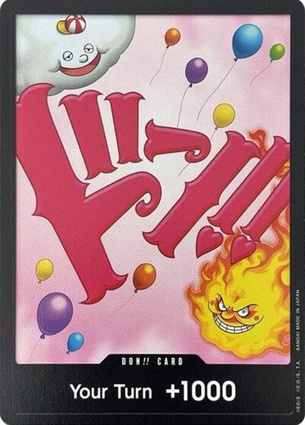 DON!! Card (Big Mom)  — English PRB-01 printing