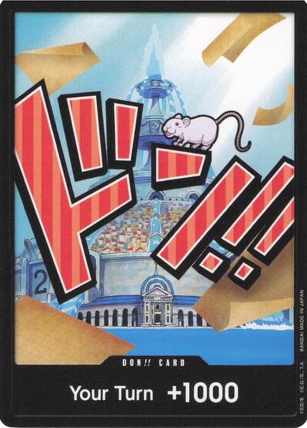 DON!! Card (Iceberg)  — English PRB-01 printing