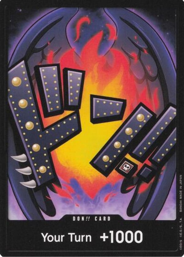 DON!! Card (King)  — English PRB-01 printing