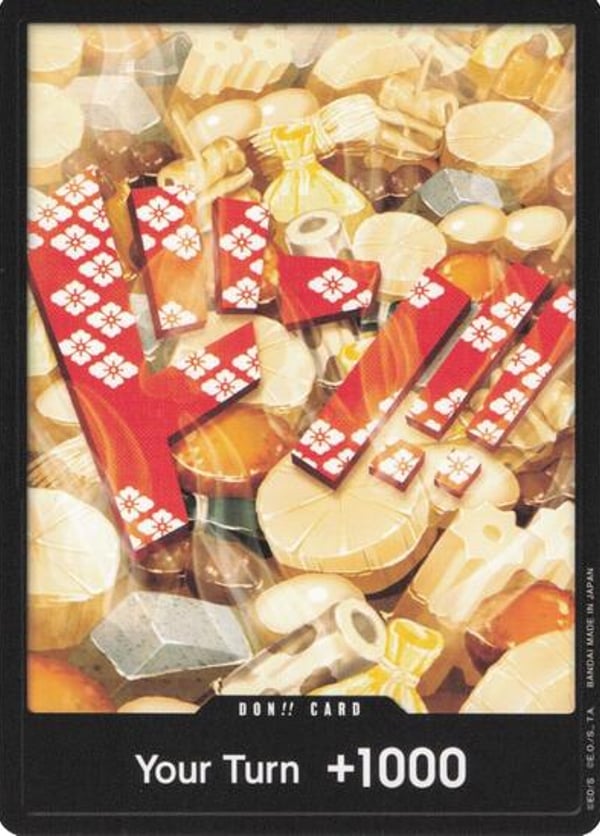 DON!! Card (Oden)  — English PRB-01 printing