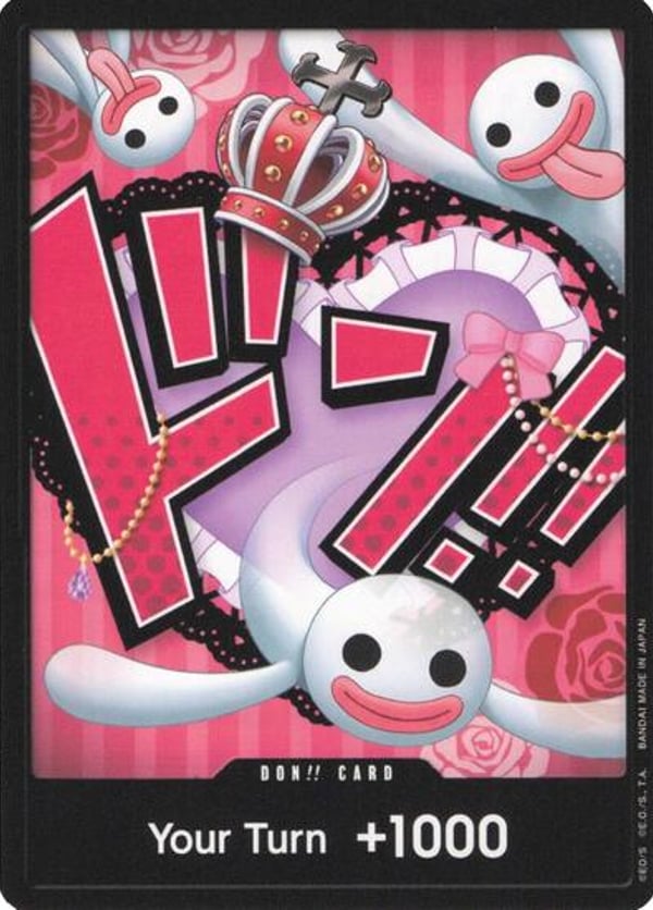DON!! Card (Perona)  — English PRB-01 printing