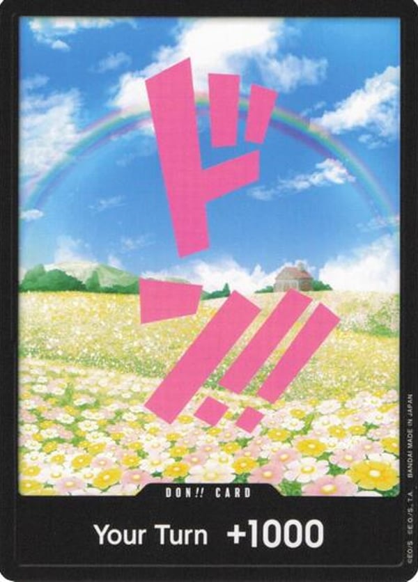 DON!! Card (Rebecca)  — English PRB-01 printing