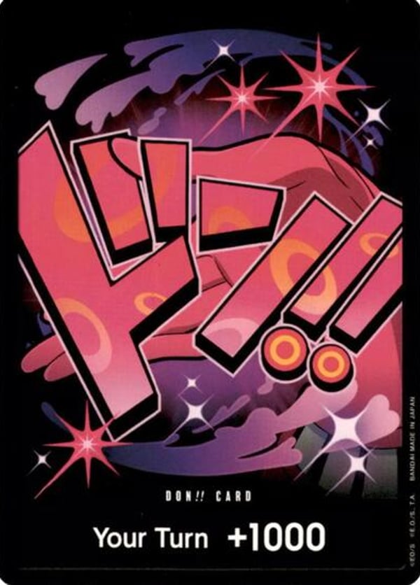 DON!! Card (Reiju)  — English PRB-01 printing