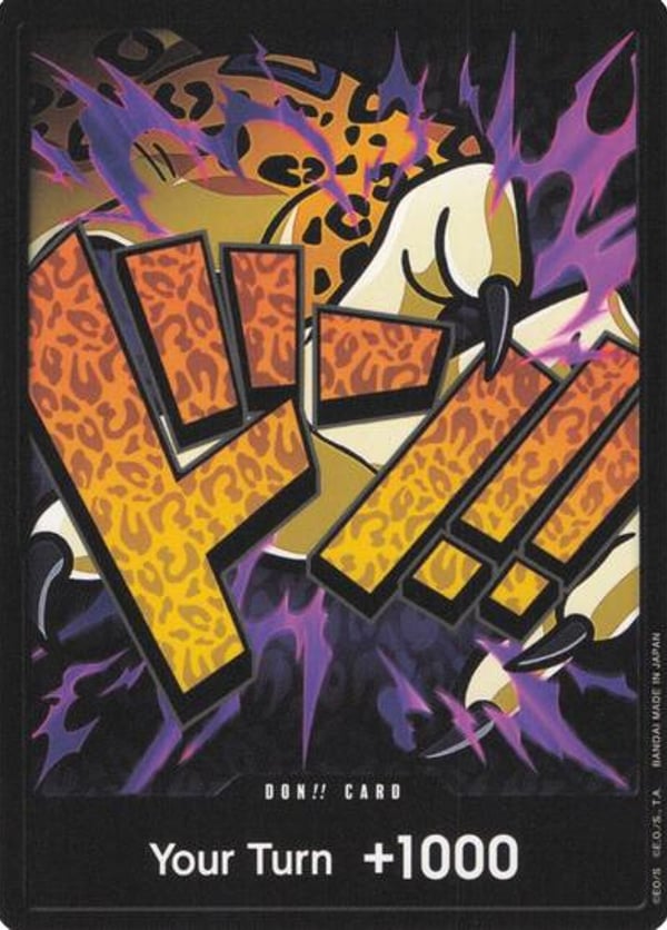 DON!! Card (Rob Lucci)  — English PRB-01 printing
