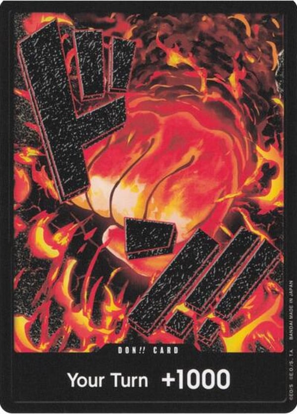DON!! Card (Sakazuki)  — English PRB-01 printing