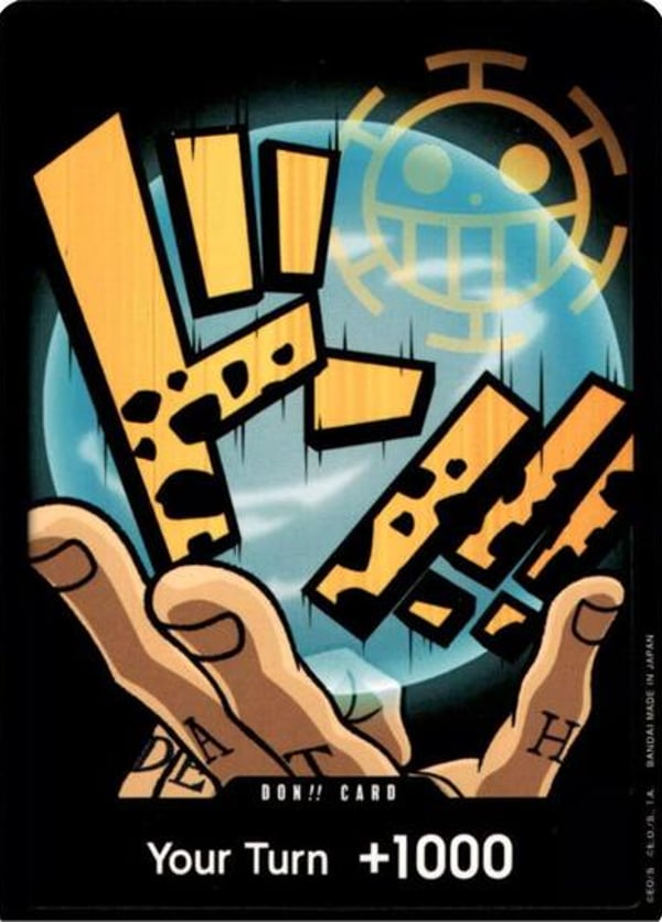 DON!! Card (Trafalgar Law)  — English PRB-01 printing