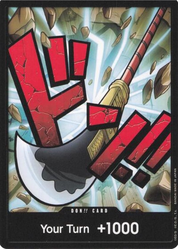 DON!! Card (Whitebeard)  — English PRB-01 printing
