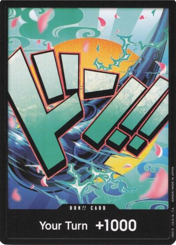 DON!! Card (Yamato)  — English PRB-01 printing