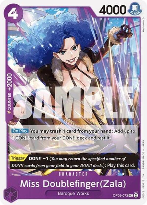 Miss Doublefinger(Zala) (Zala) (Reprint)