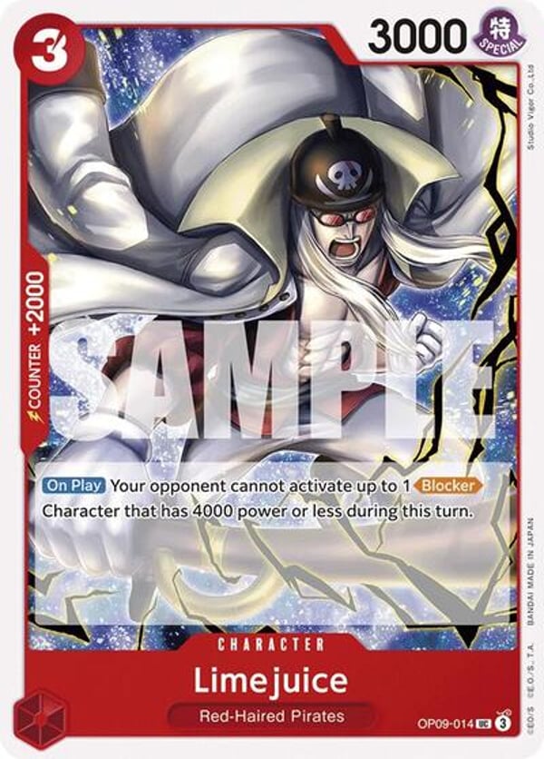 Limejuice OP09-014 — English OP-09 printing