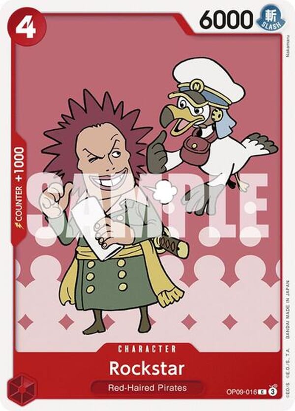 Rockstar OP09-016 — English OP-09 printing