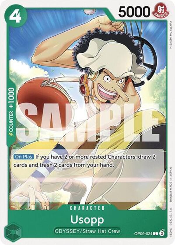 Usopp (024) OP09-024 — English OP-09 printing