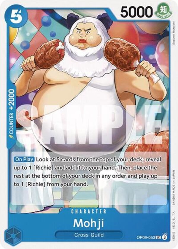 Mohji OP09-053 — English OP-09 printing