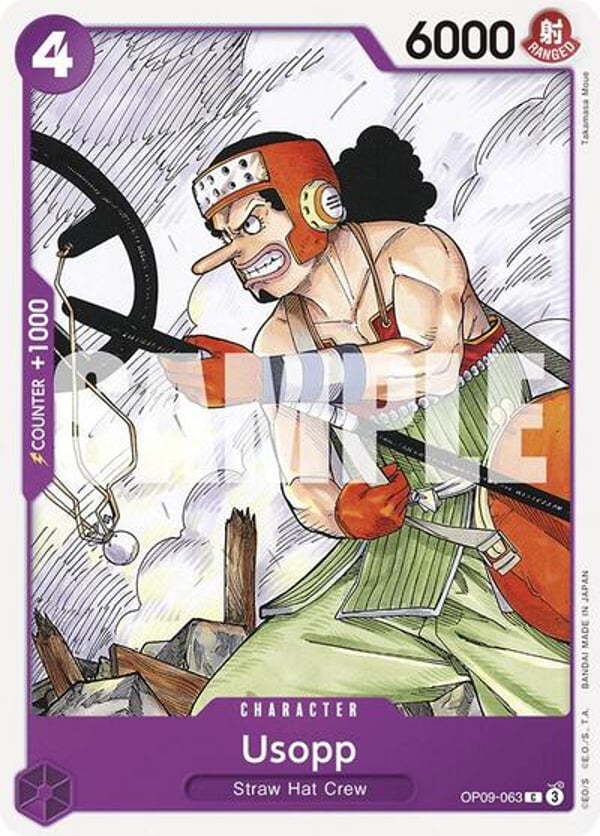 Usopp (063) OP09-063 — English OP-09 printing
