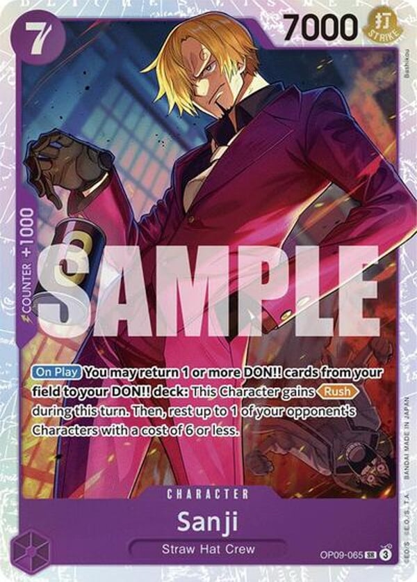Sanji (065) OP09-065 — English OP-09 printing